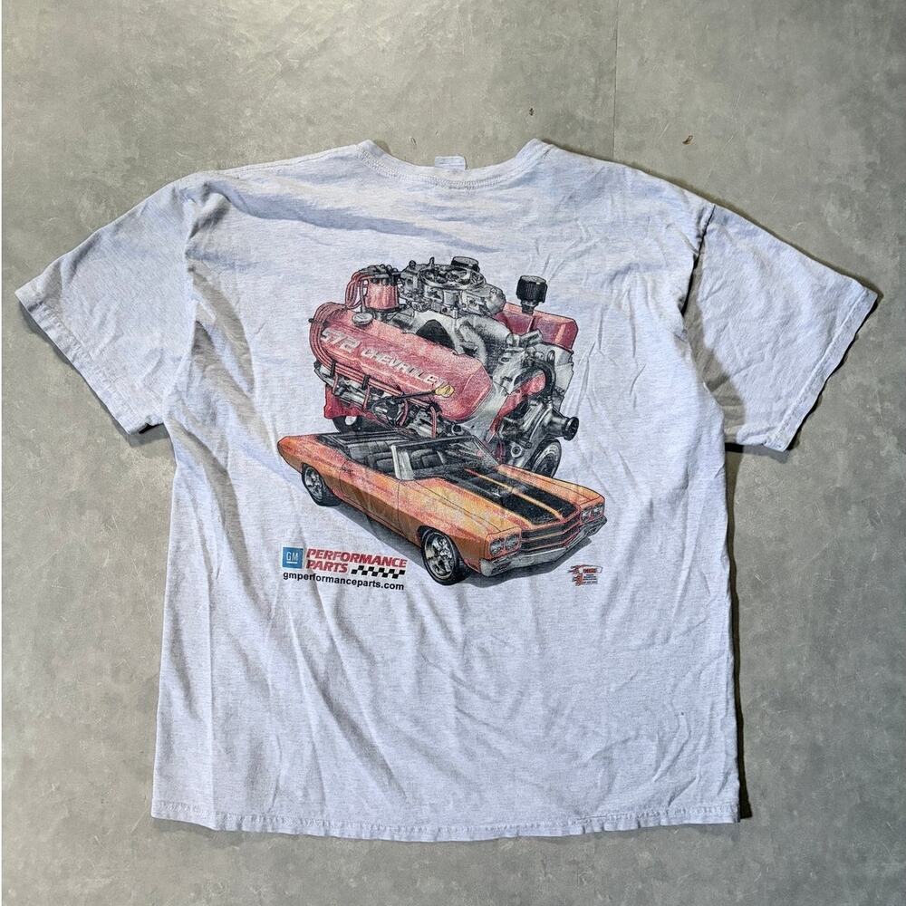 90s vintage General Motors Performance Parts Heather Grey T Shirt -XL